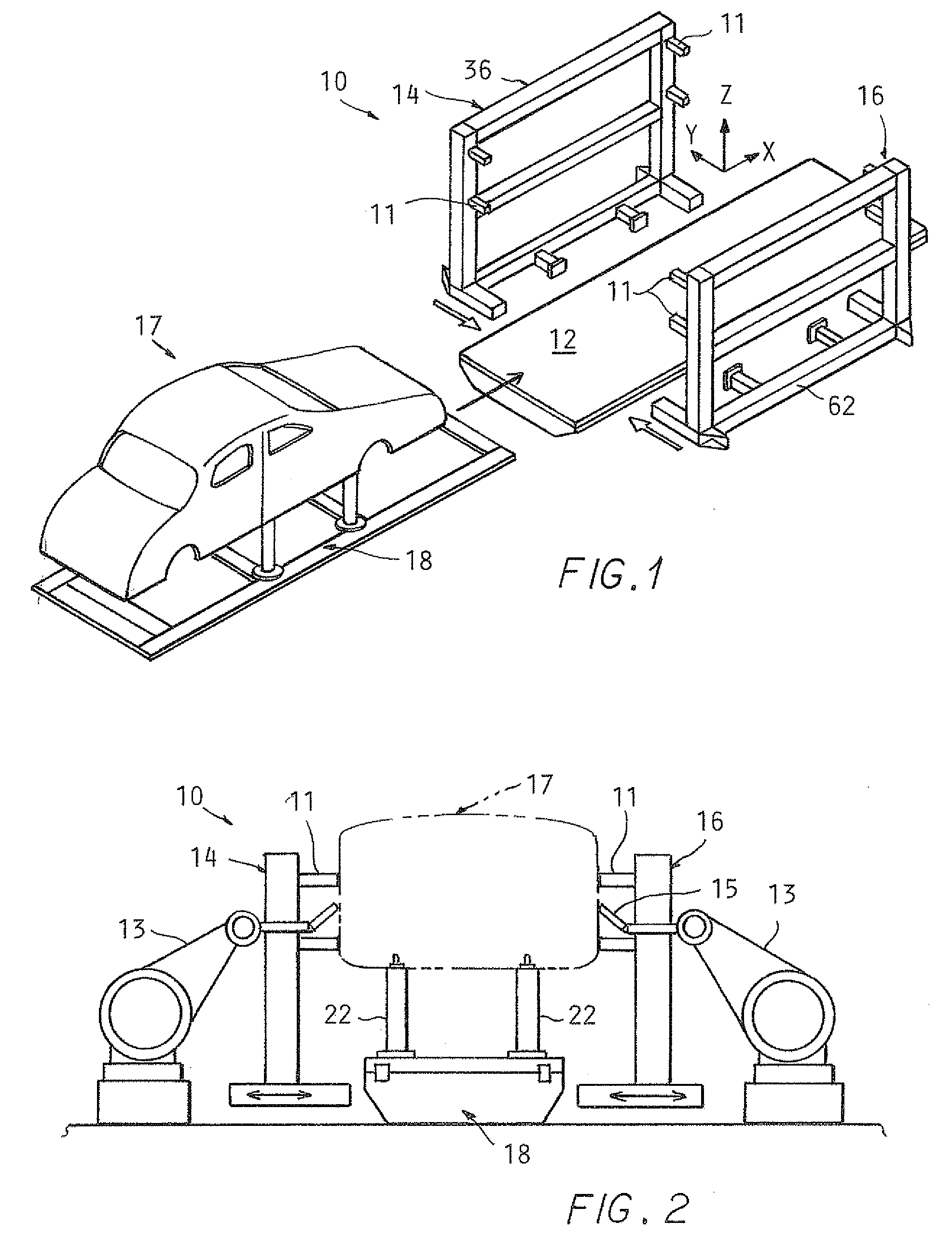 Single geometry palletized framing system