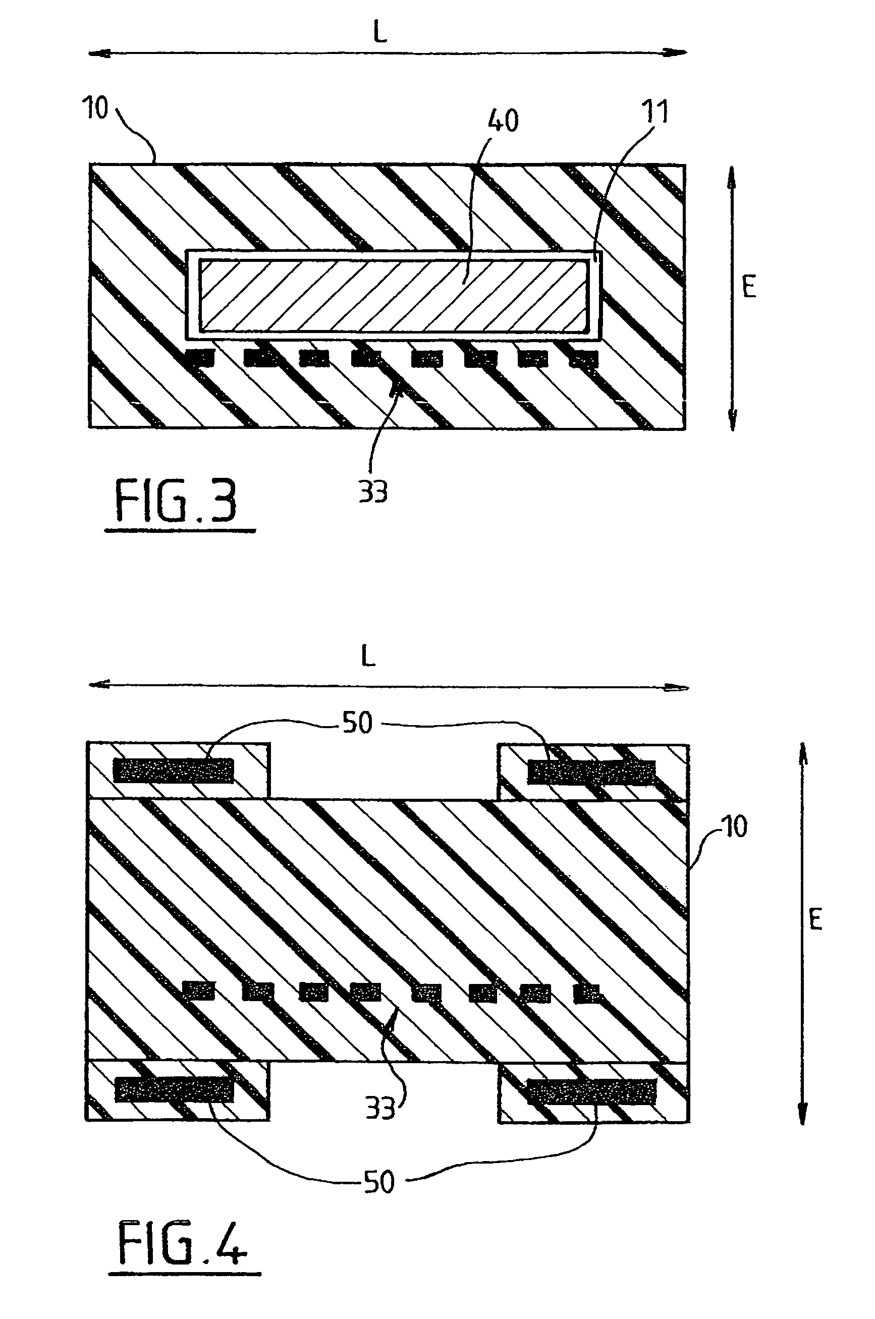 Multiple electrode lead and a system for deep electrical neurostimulation including such a lead