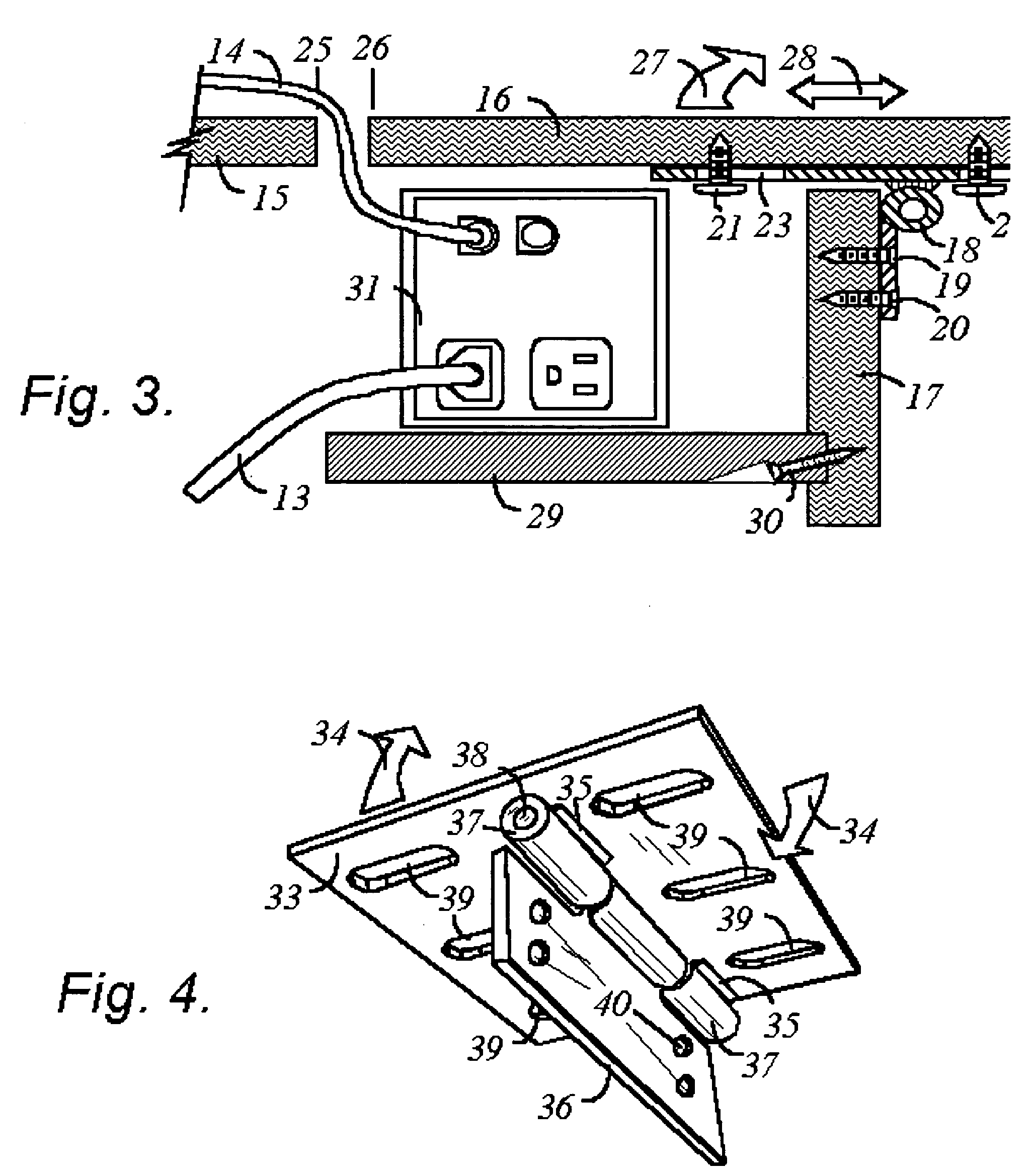 Wiring and Accessory Management Furniture