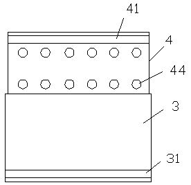 Collar fabric with windproof effect