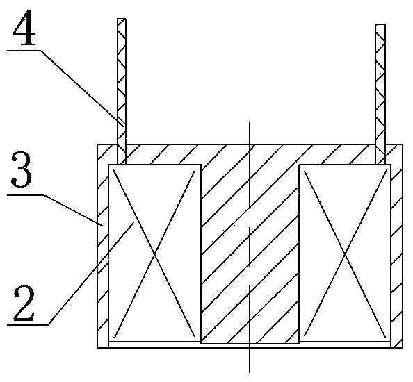 Integrated type miniaturized round proximity switch