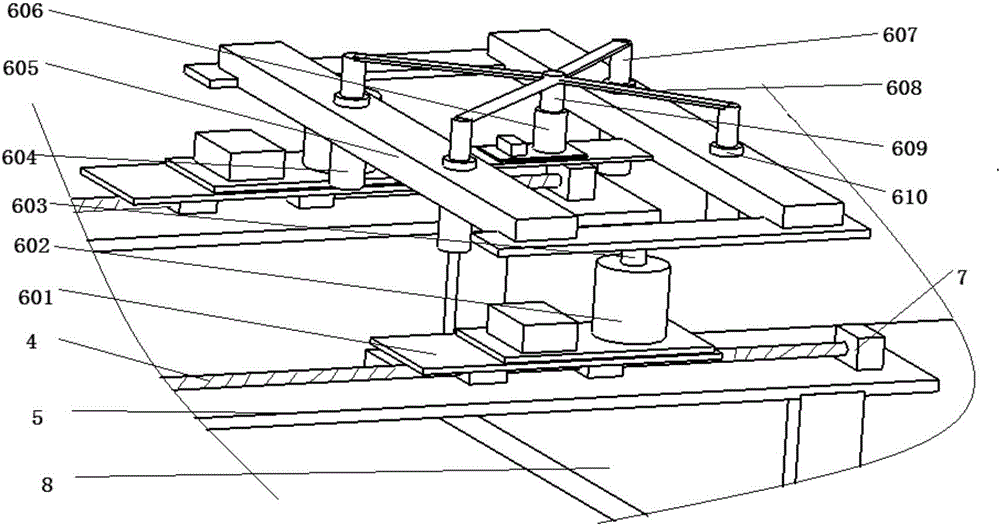 Injection mold for forming assembly