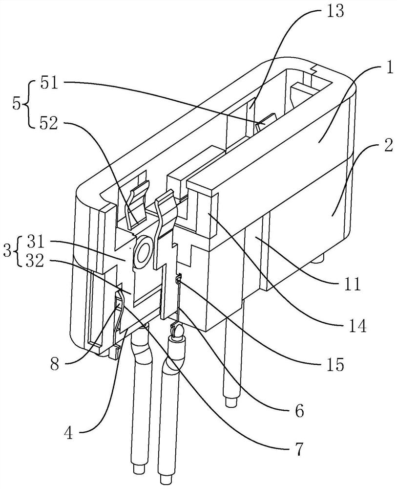 High-voltage micro-current micro connector