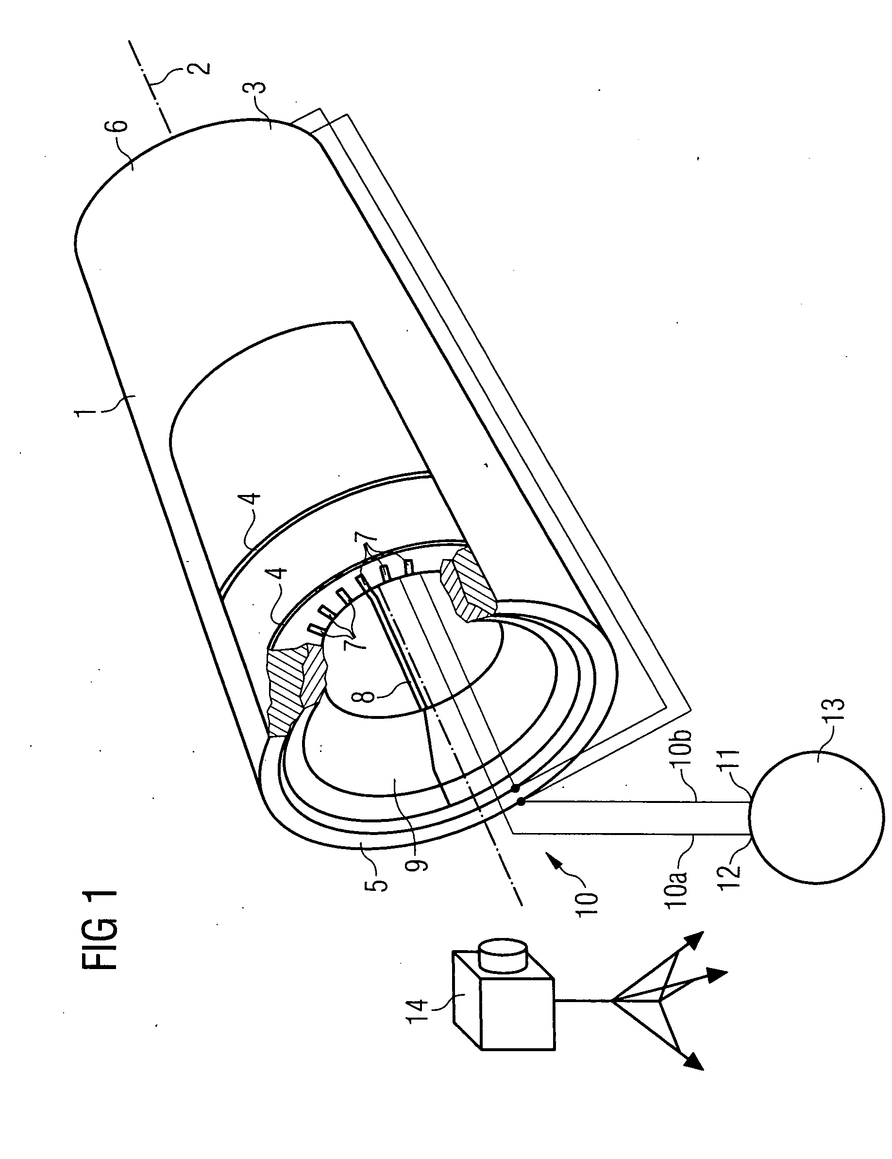 Laminated core testing device