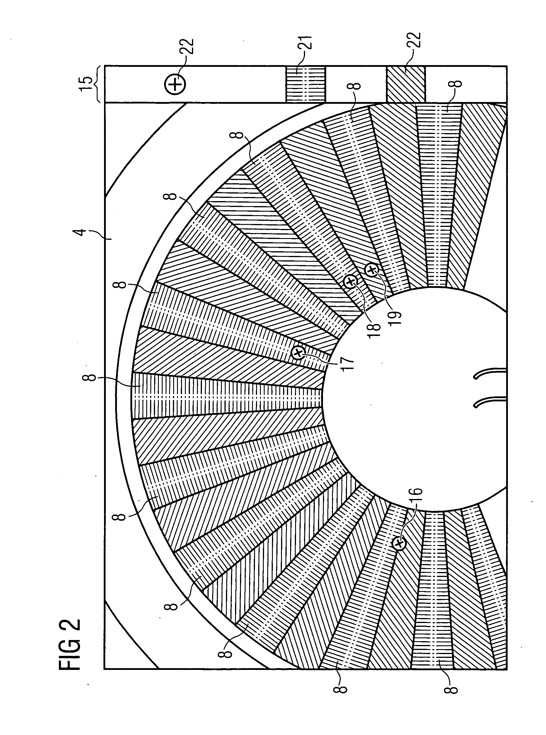 Laminated core testing device