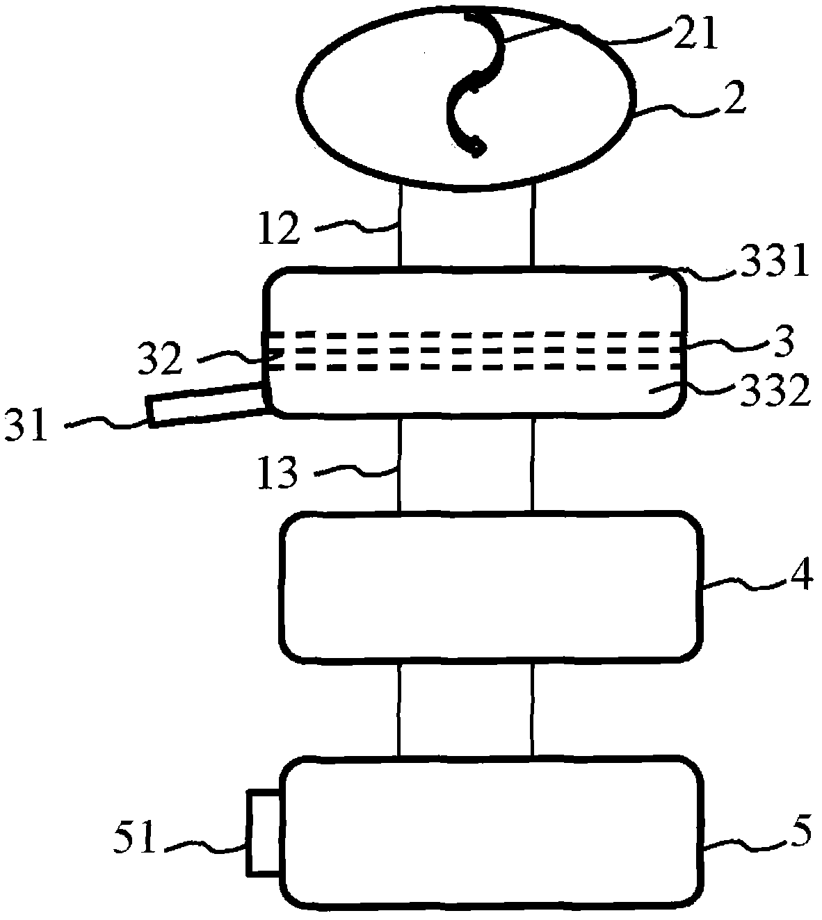 Kitchen waste treatment apparatus