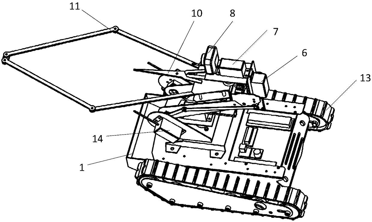 Bionic robot for picking fruits