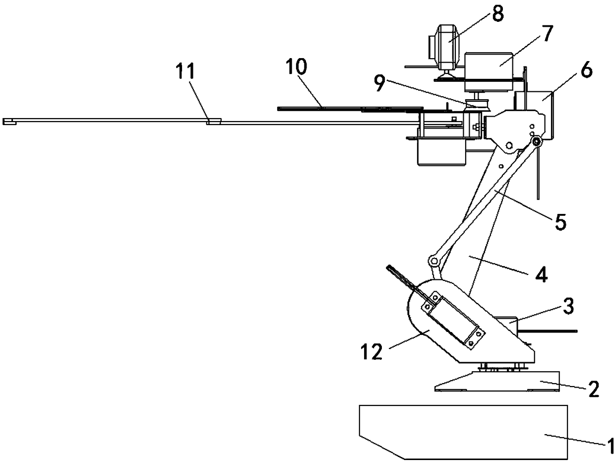 Bionic robot for picking fruits