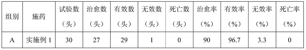 Traditional Chinese medicine composition and oral preparation for preventing and treating fore-stomach atony of cattle