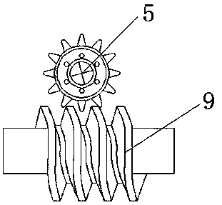 Angle adjusting device related to electric hammer drill tool