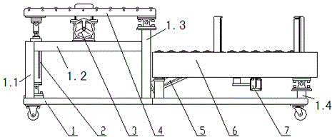 Double-station self-centering tire blank storer of novel vulcanizing machine