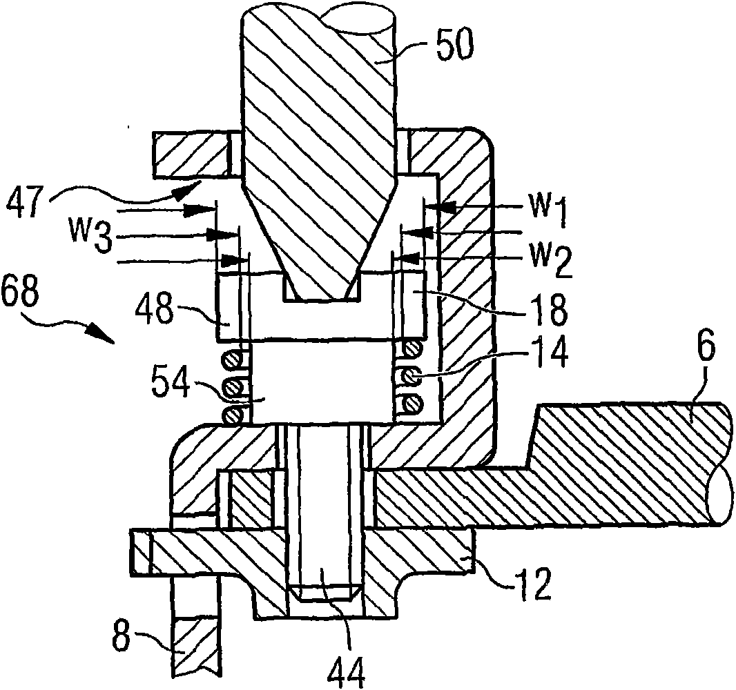 Terminal point for connecting a ring terminal to an electrical device