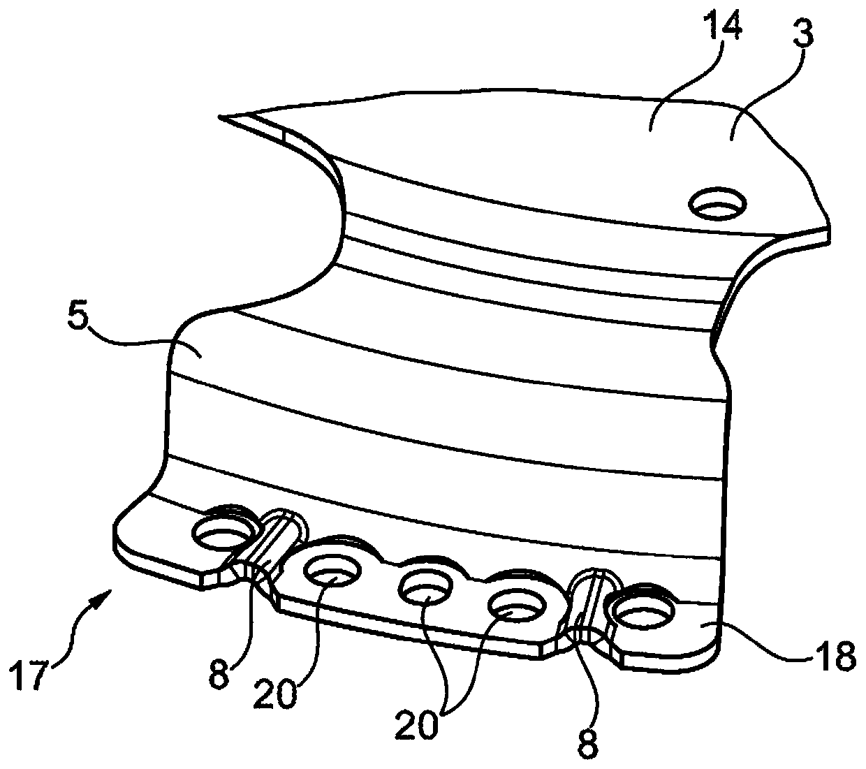 Dual clutch with drive ring optimized for removal