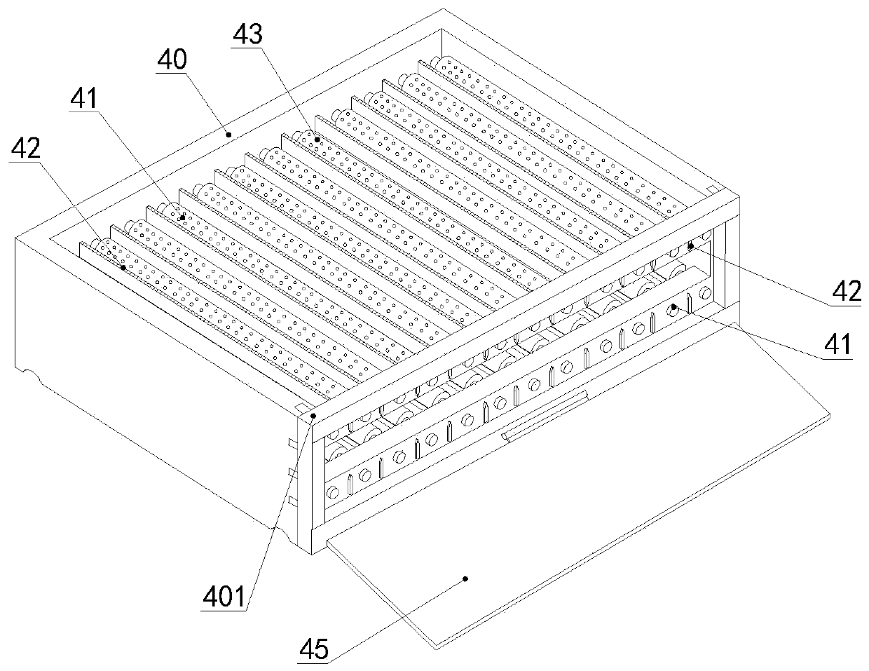 Processing method of common bletilla tuber crude medicine