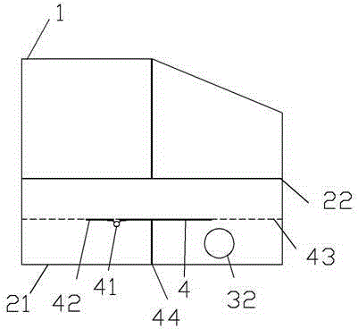 Improved breeding rabbit cage