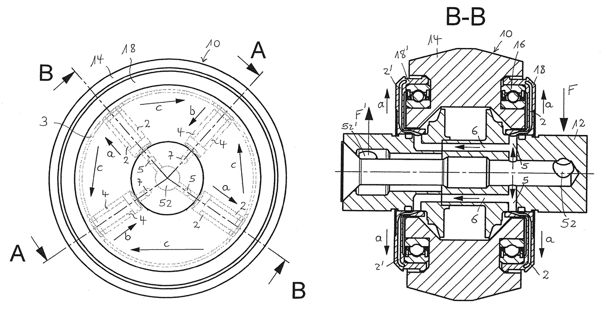 Roller head for a resistance welding machine