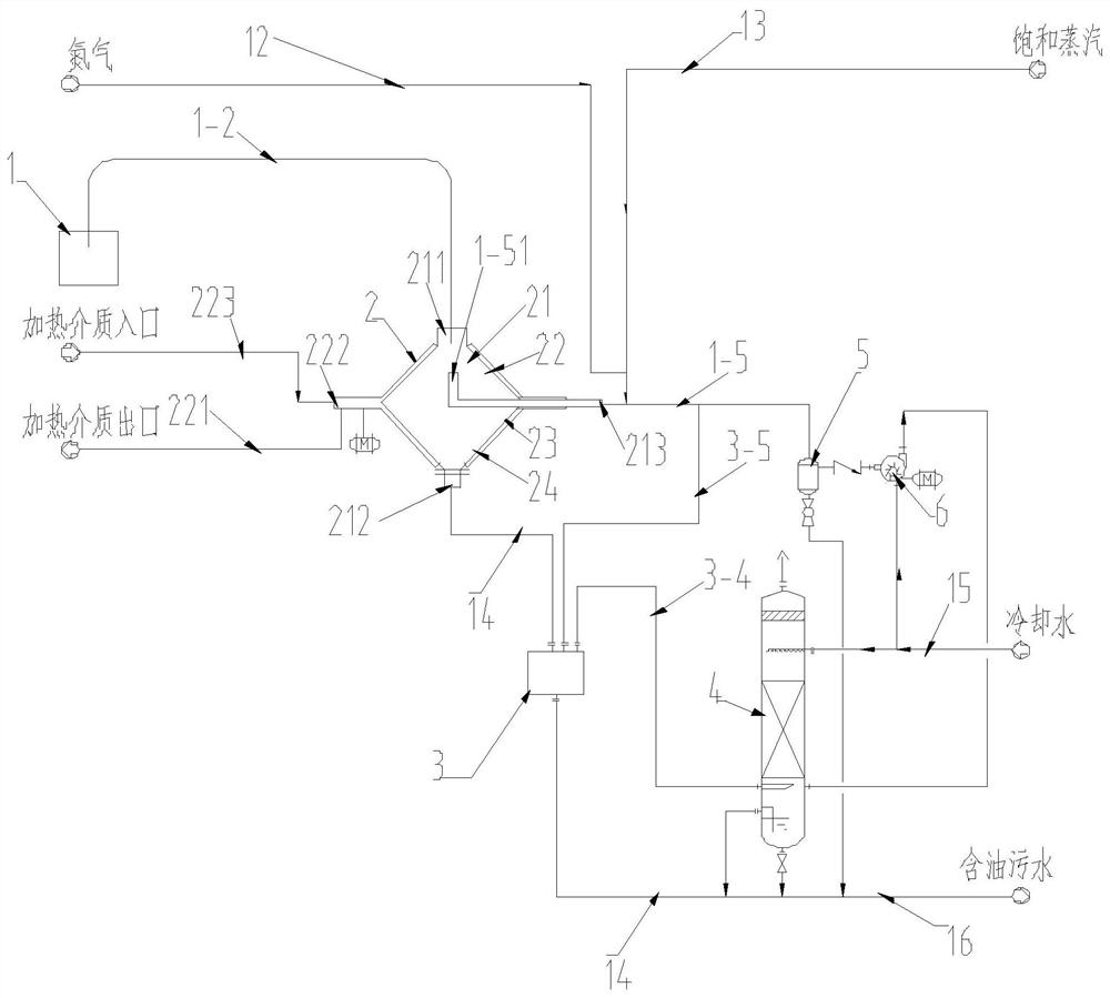 System and method for deeply removing VOC from polypropylene material and drying polypropylene material