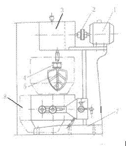 Casting asphalt mixture vertical stirrer