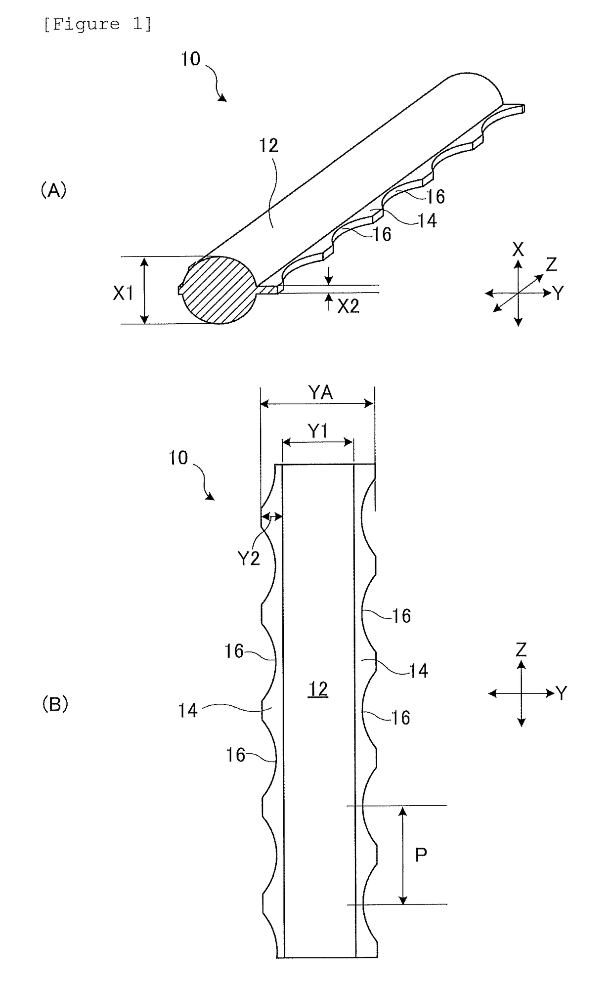 Mower cord and manufacturing method for mower cord