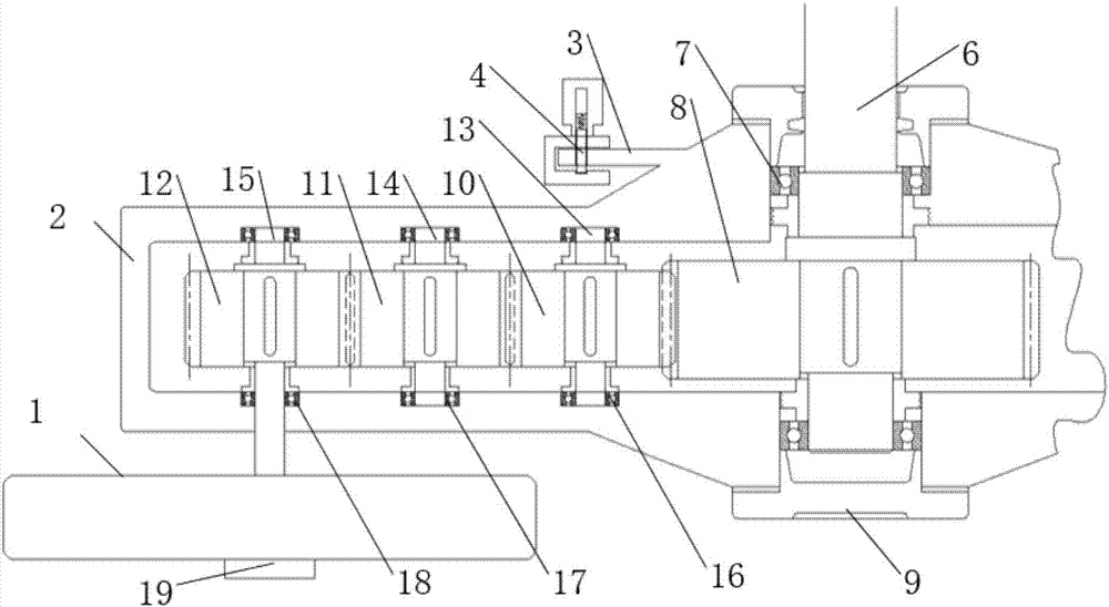 Reversible planetary wheel set running mechanism