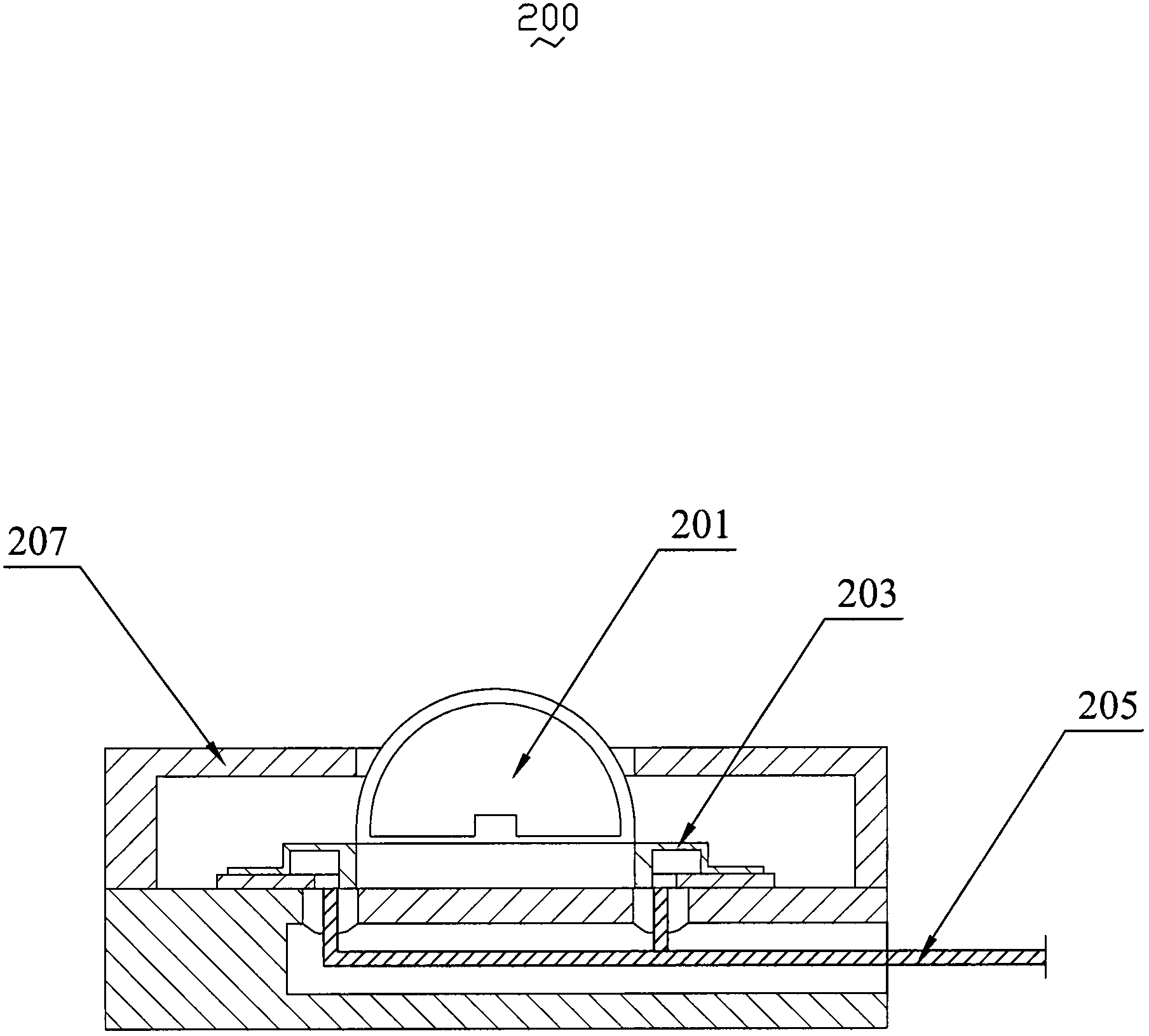 Manufacturing method of LED lamp and LED lamp