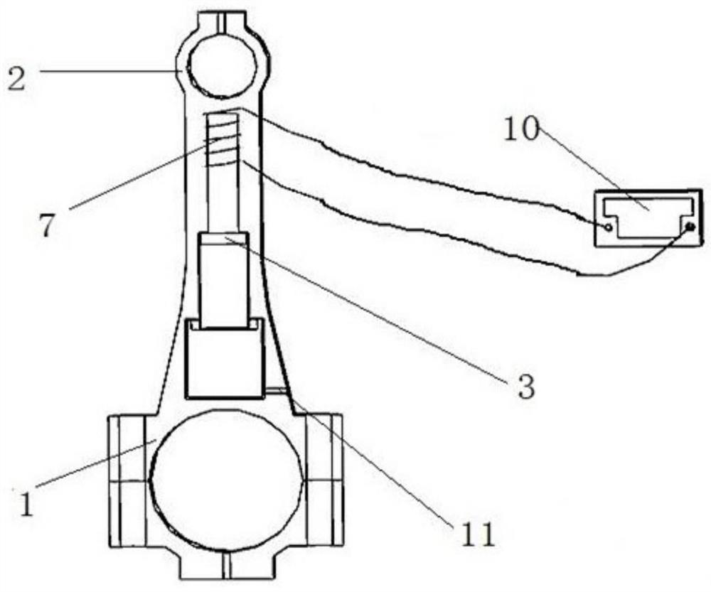 A magneto-rheological engine connecting rod