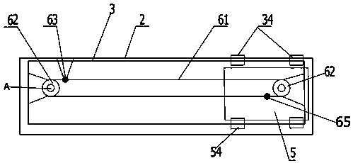 Linkage multi-level telescopic blank receiving device