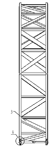 Tool for butt joint between tanks of mixer truck