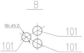 Multitube-structure ozone generator and manufacture method thereof