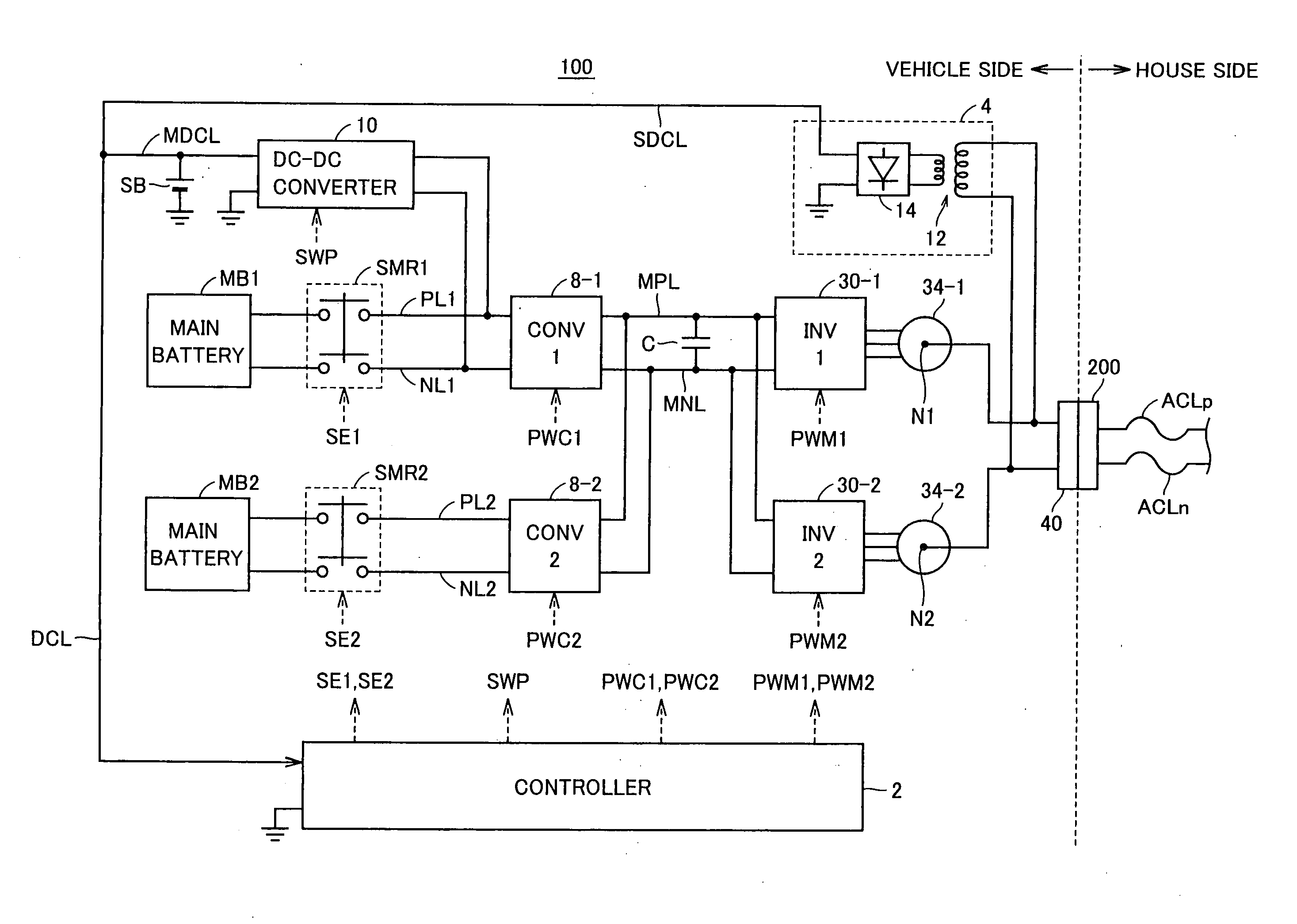 Electric powered vehicle, vehicle charge device and vehicle charge system