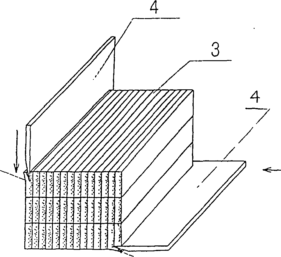 Improved planed thin bamboo and productive method thereof