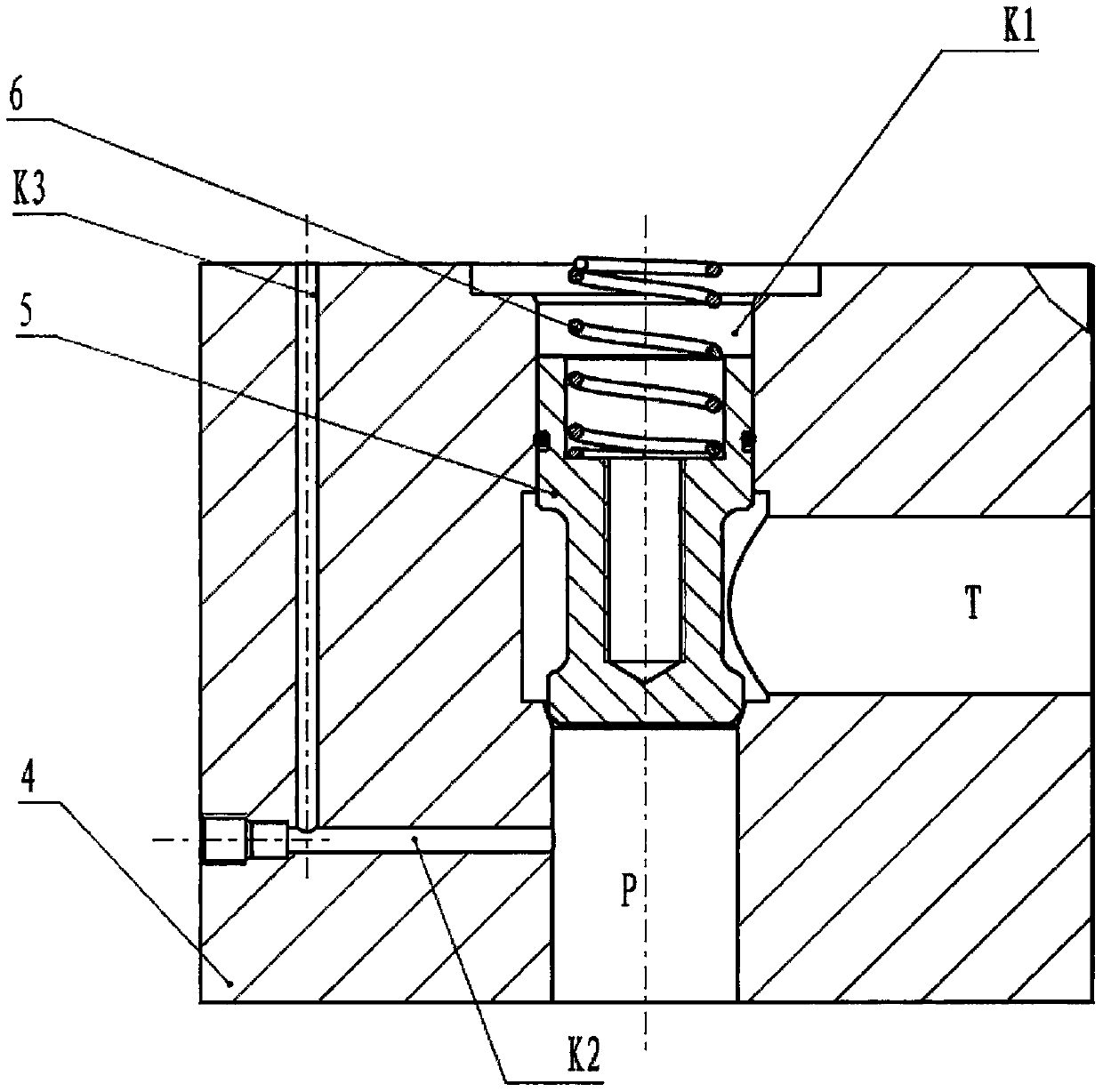 Digital pressure regulating valve