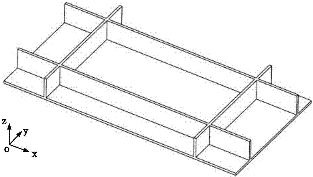 Box-type thin-walled part milling stability prediction method