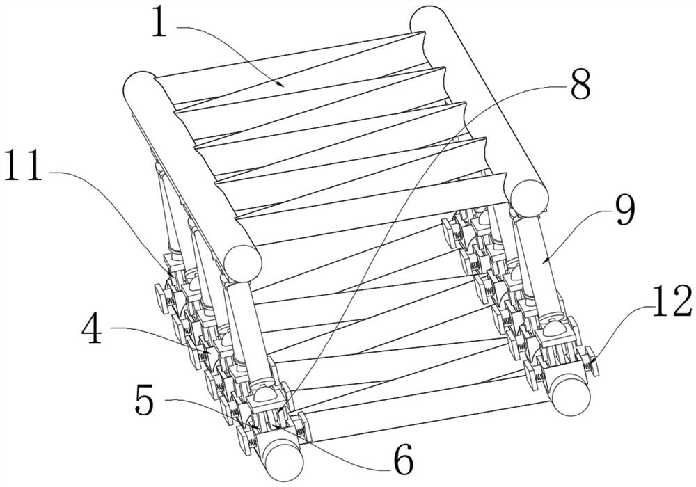 Half-reverse construction method for split-level steel structure building