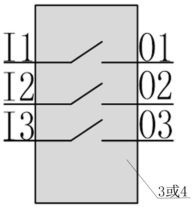 Frequency conversion all-in-one machine main loop topological structure with redundancy design