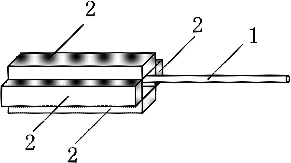 Single-optical fiber scanning micro device as well as production method and control method thereof