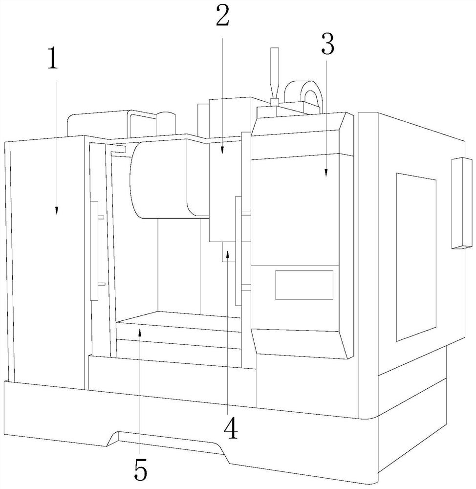 Numerical control milling machine