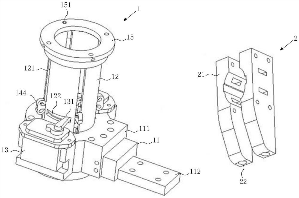 A multi-rotor UAV emergency crash ejection protection device