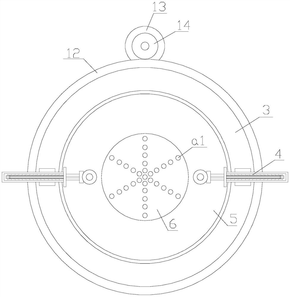 A pvc sheet ring cutting equipment