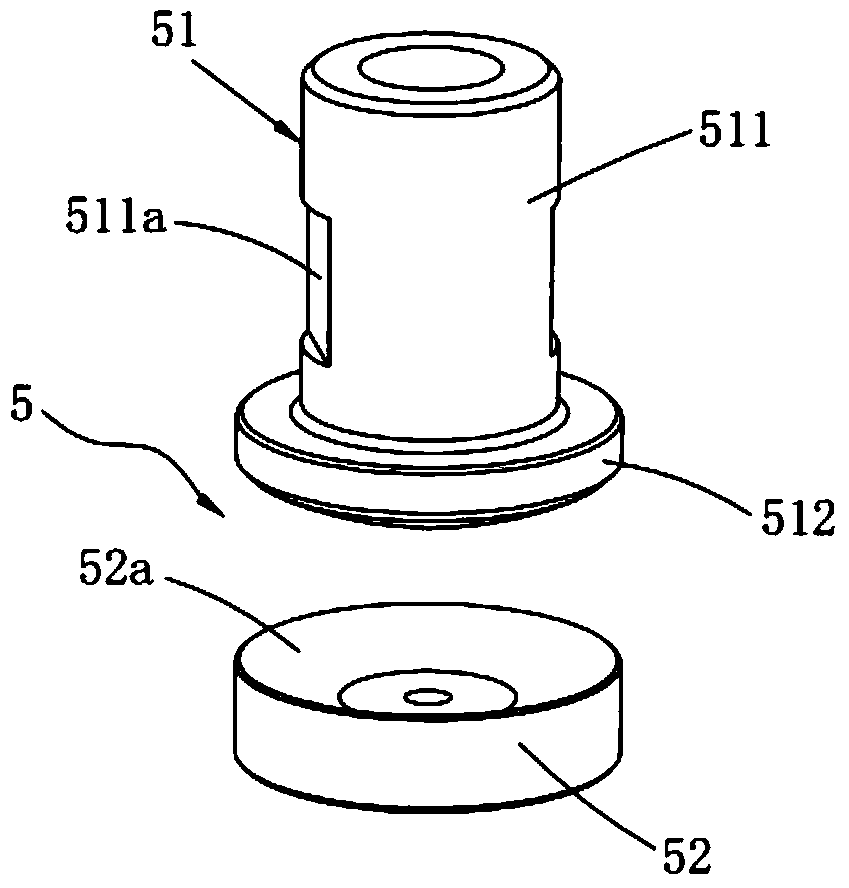 A bush pressing mechanism