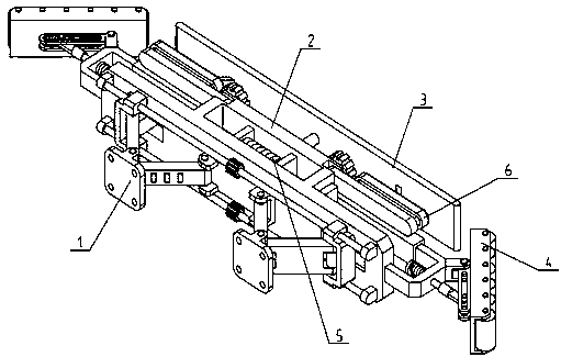 New energy automobile tail anti-collision device