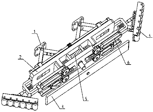 New energy automobile tail anti-collision device