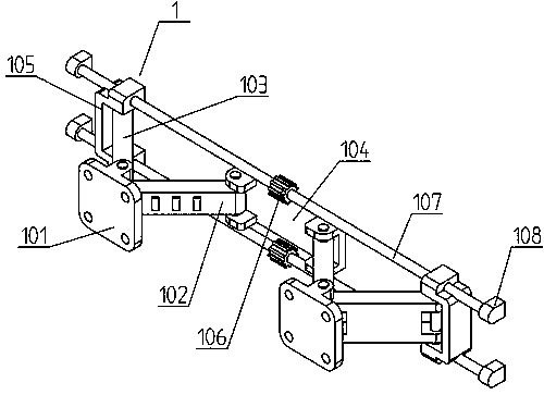 New energy automobile tail anti-collision device