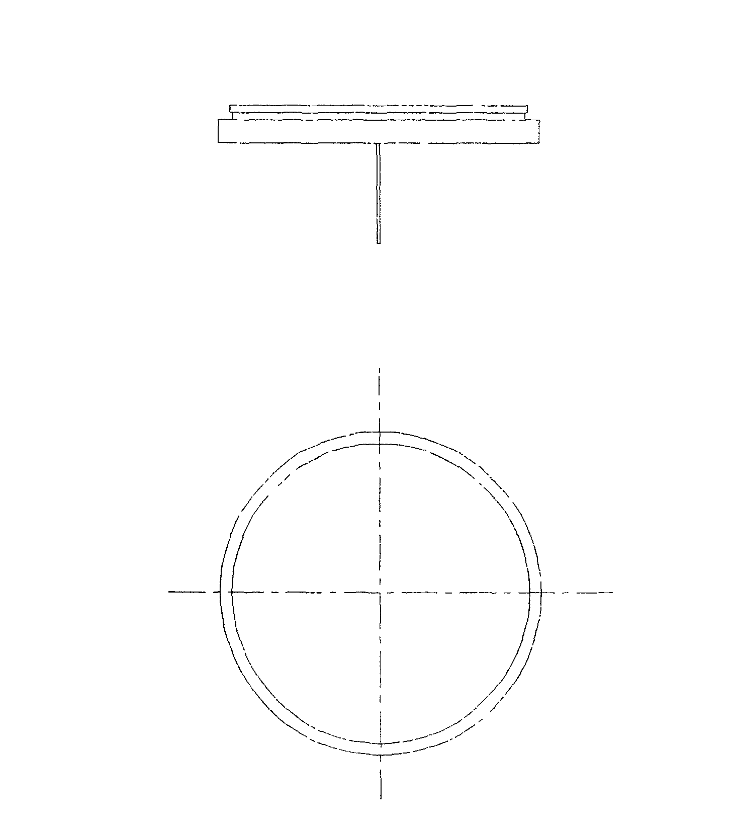 Computation method of radioactive source error of centralization