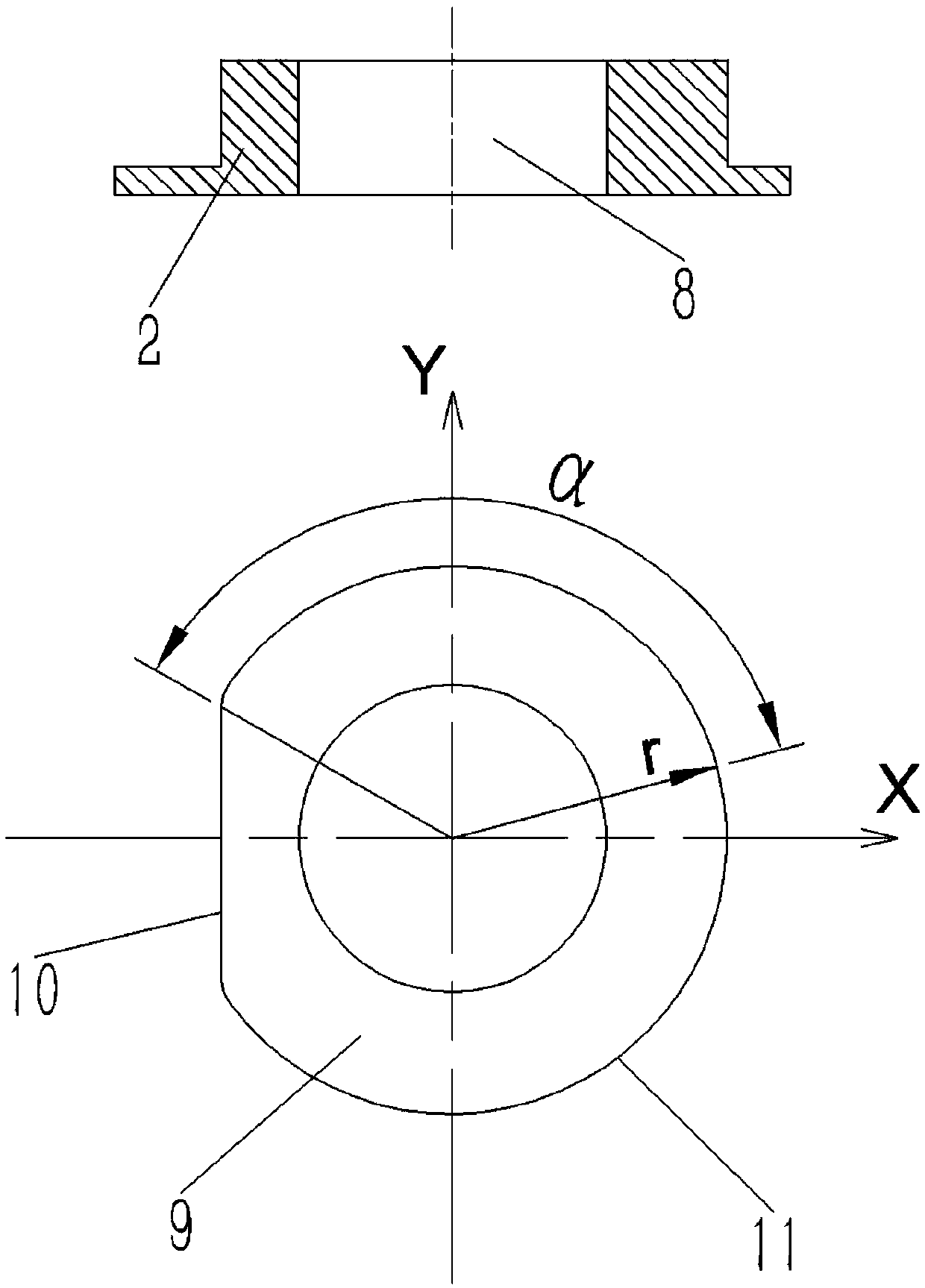 Large-travel precise flow regulator for infusion