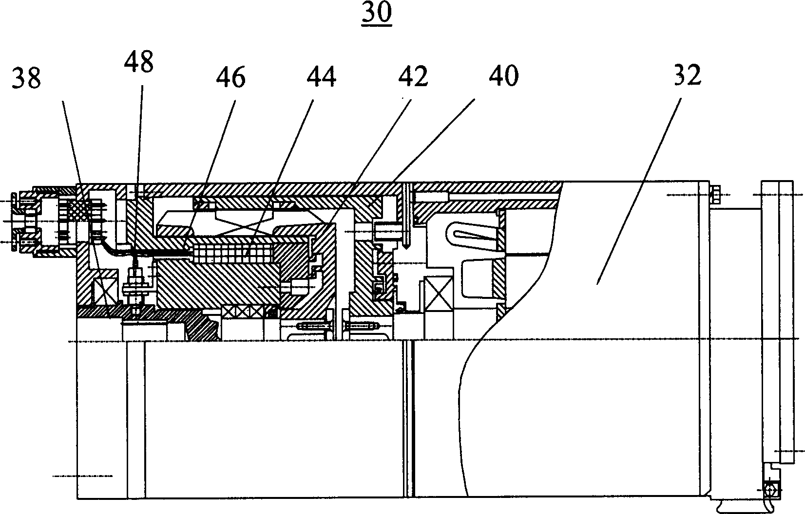 Electromagnetic speed-regulating electrical haulage coal cutter