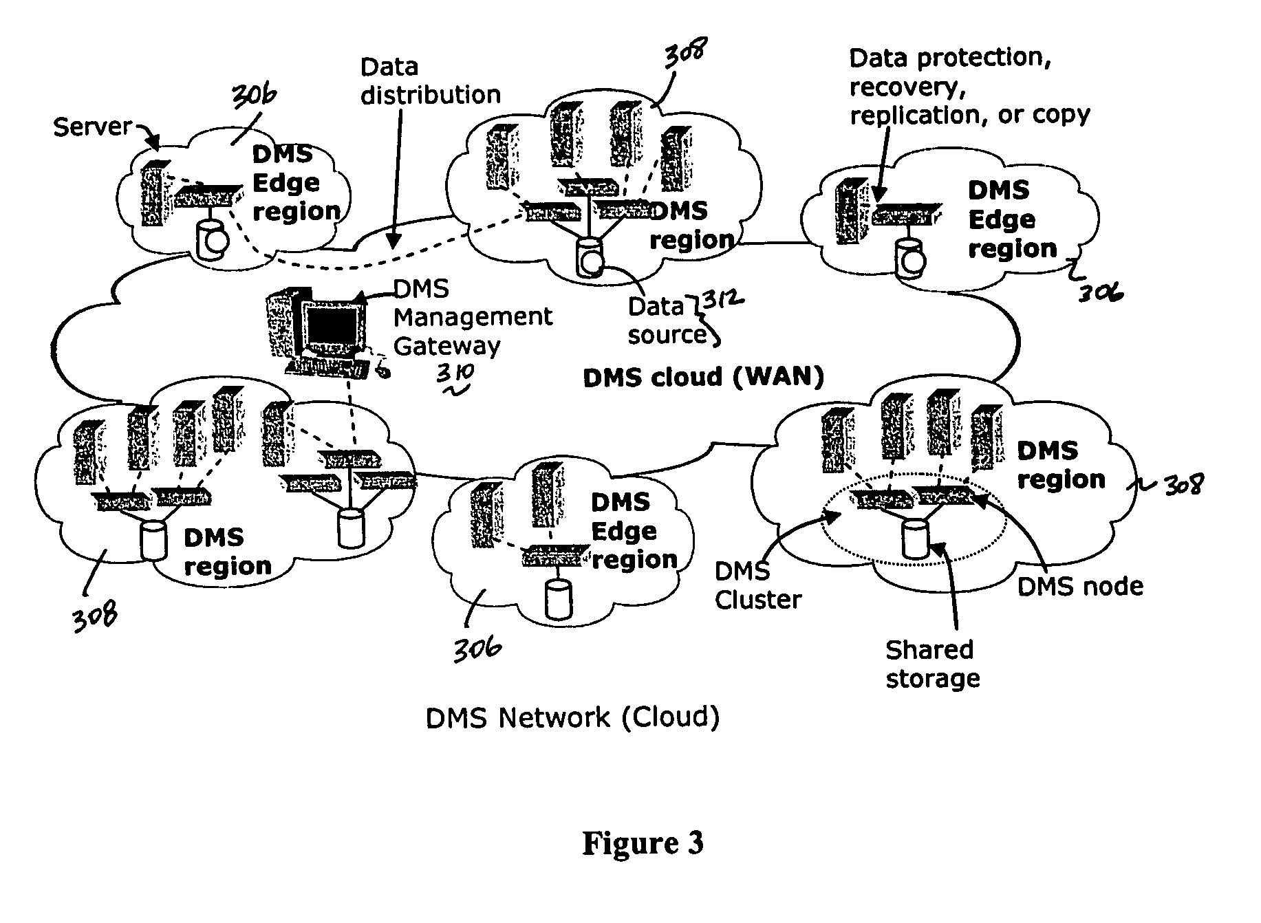 Extracting data changes and storing data history to allow for instantaneous access to and reconstruction of any point-in-time data