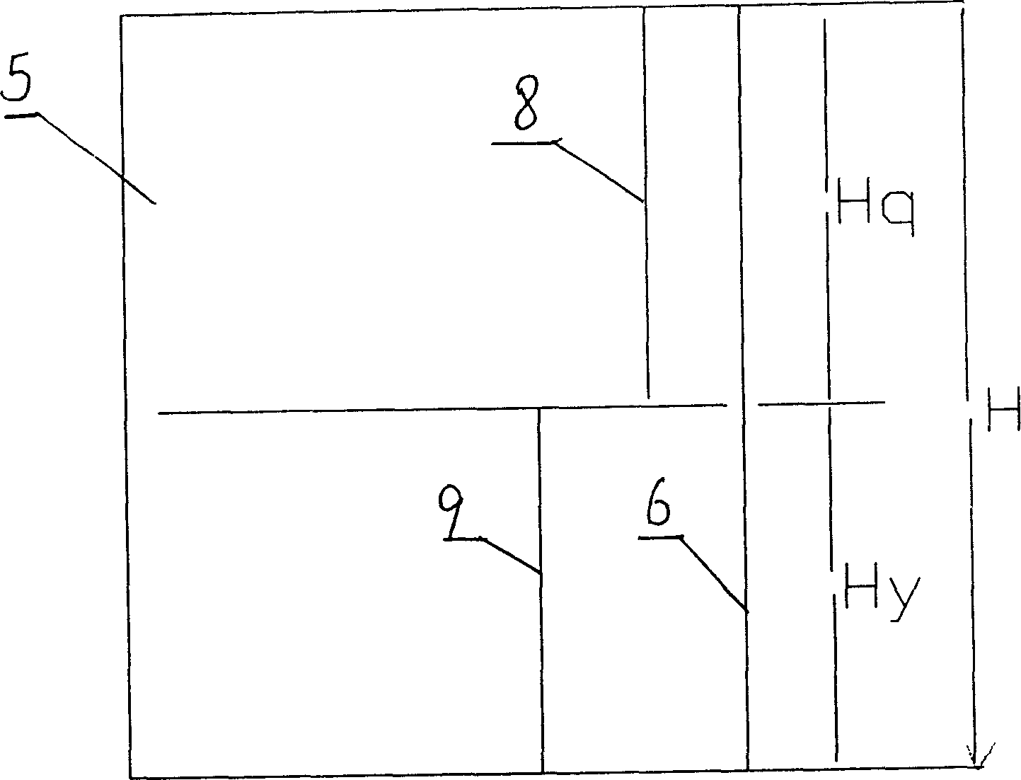 Digitized liquid level measuring method using laser conduction