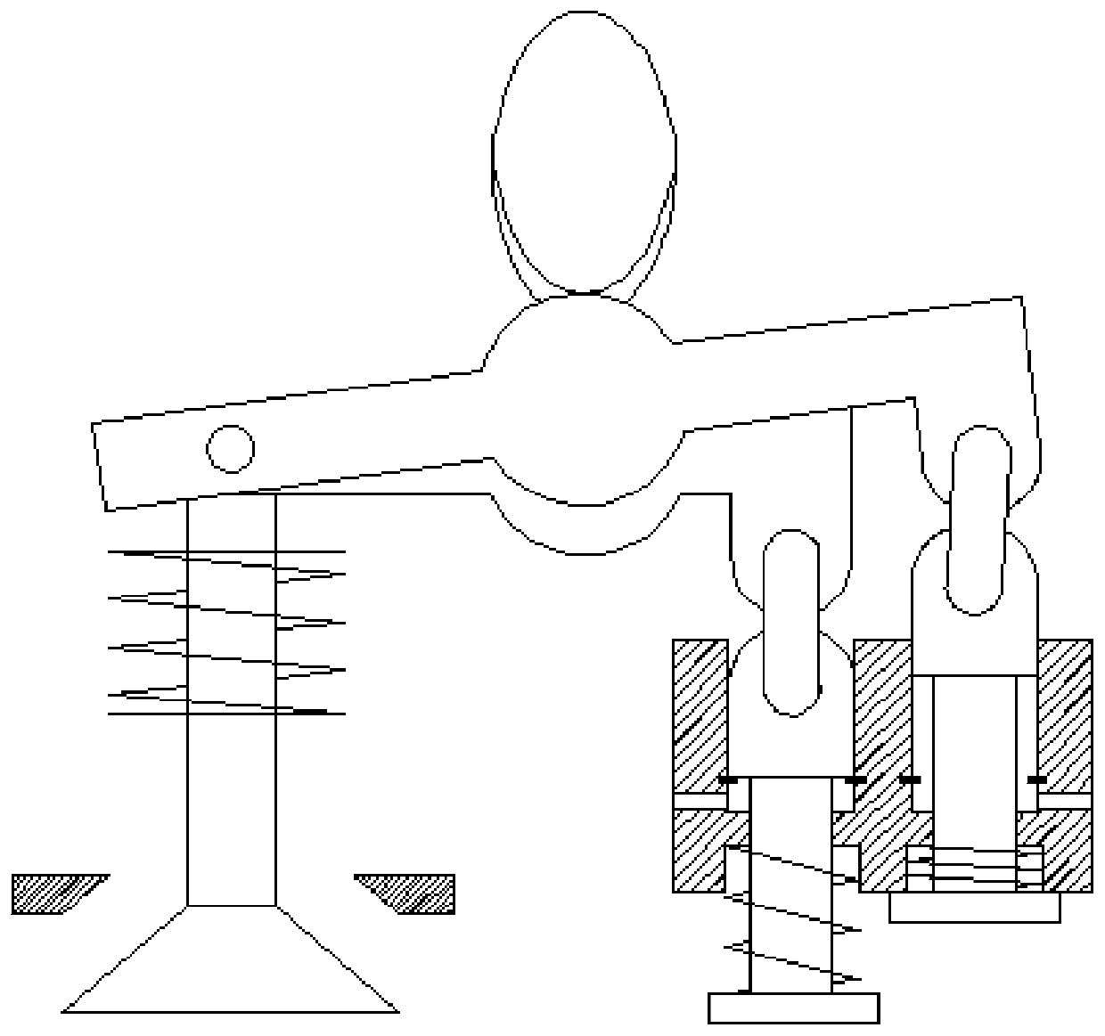 A Variable Valve Mechanism Capable of Realizing 2/4 Stroke Interchange