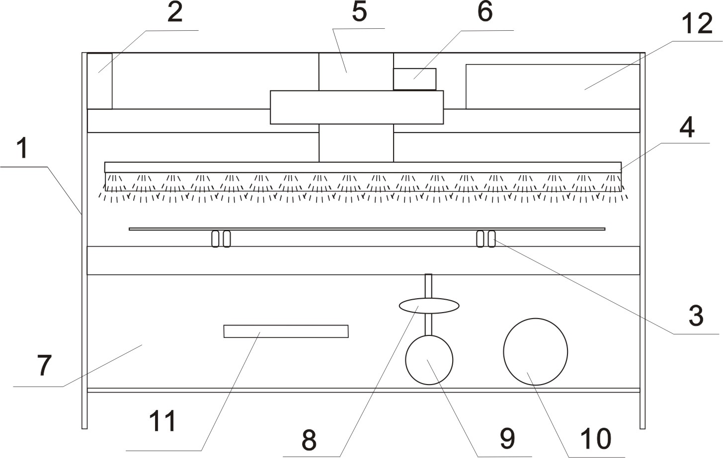 Large super-wide metal pattern etching machine